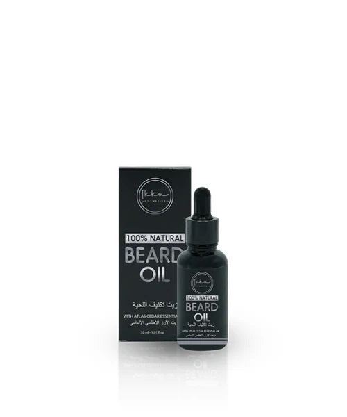 Huile à barbe naturelle 30 ML Produit 100% naturel pour l'entretien de la barbe