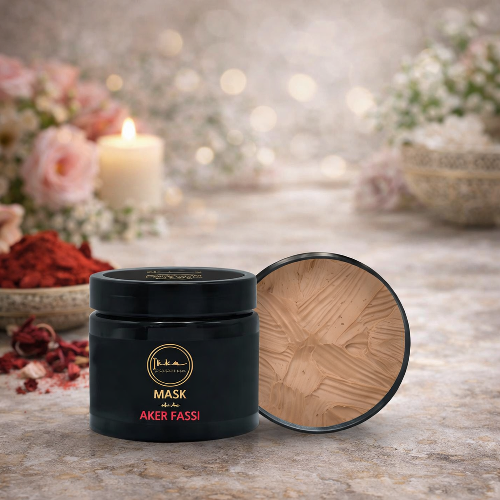 Masque d'Argile au Aker Fassi - 200g Soin naturel pour le visage