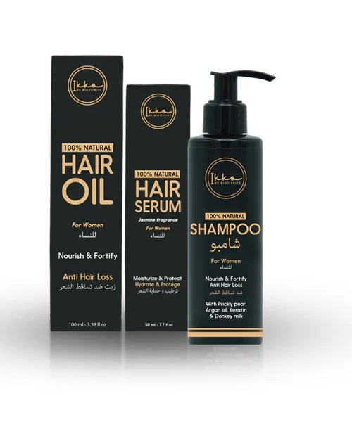 PACK STANDARD SOINS NATURELS CHEVEUX FEMME IKKO COSMETICS