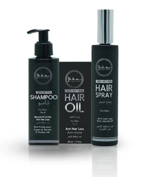 Pack Soins naturels Cheveux Anti-Chute- Homme