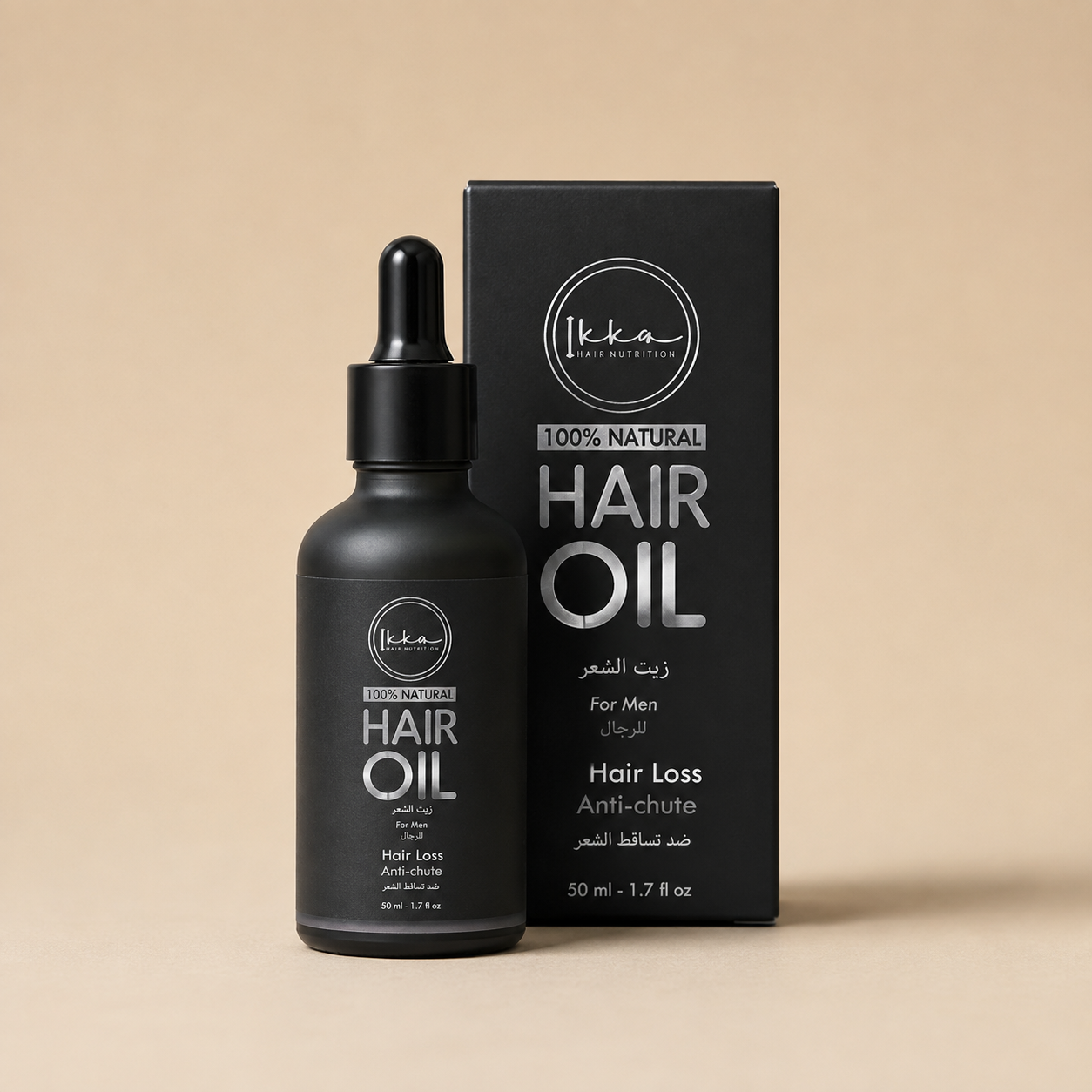 Huile Capillaire Fortifiante & Anti-Chute Homme – 50 ml