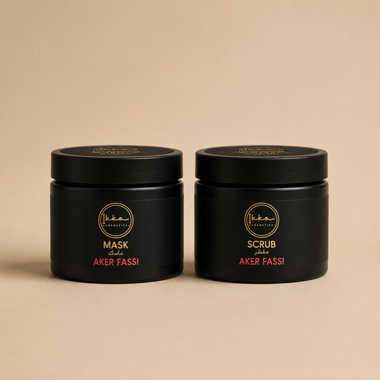 Rituel Aker Fassi – Gommage & Masque Visage – 2 × 200 g