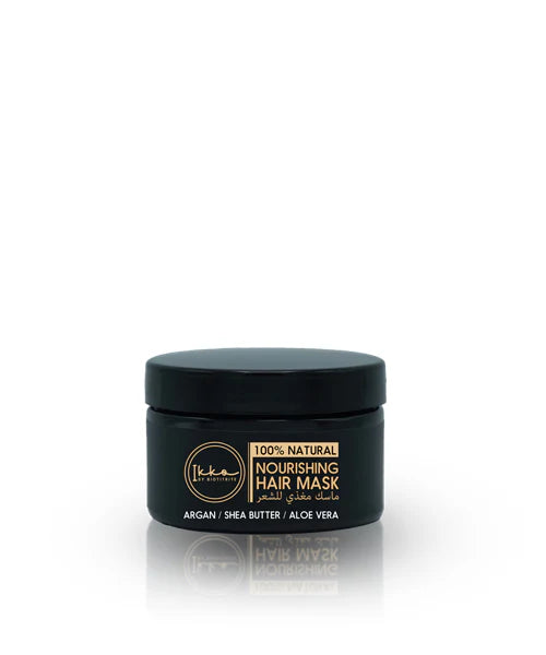 Masque nourrissant pour cheveux Soin naturel à l’argan, beurre de karité et aloe vera
