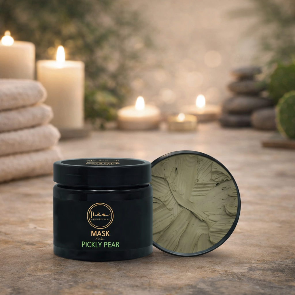 Masque d'argile au figue de barbarie - 200g Soin naturel pour une peau éclatante