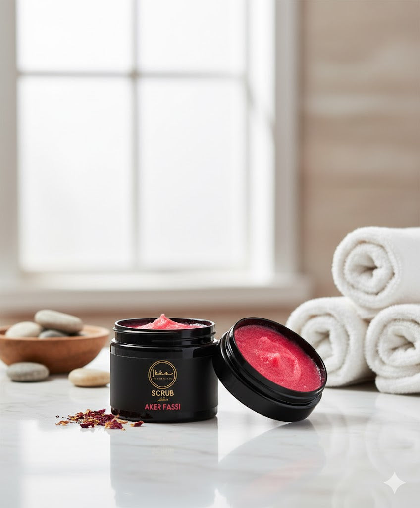 Gommage au AKER FASSI - 200g Soin exfoliant naturel pour une peau éclatante